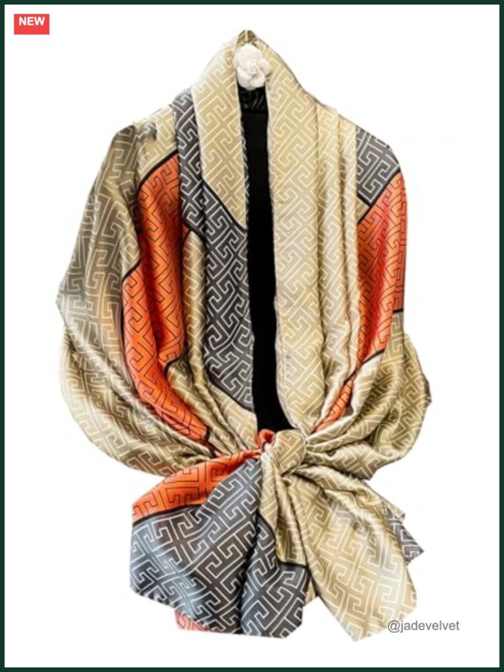 Silky Satin Long Scarf Women Shawl Wrap Lightweight Formal Prom Evening